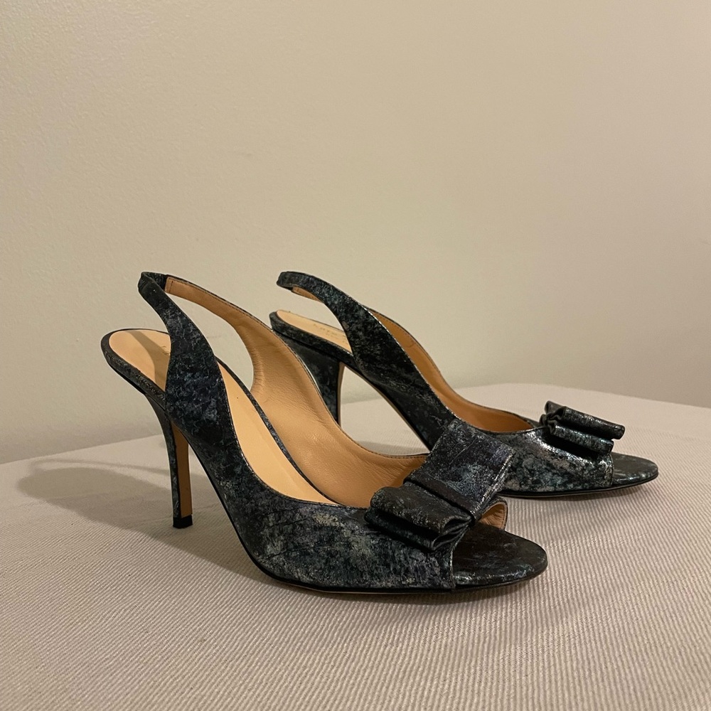 Kate Spade New York leather slingback sandals